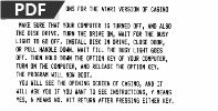 loading instructions
