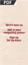 CodeWriter Warranty Sheet