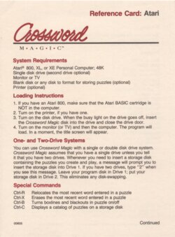Reference Card