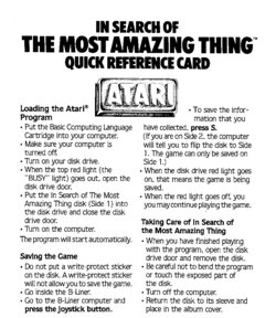 Reference Card