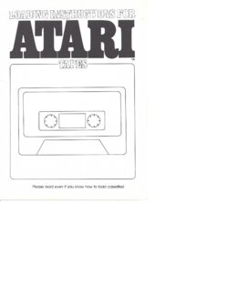 Loading Instructions for Tapes
