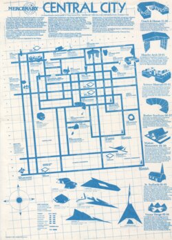 central city map