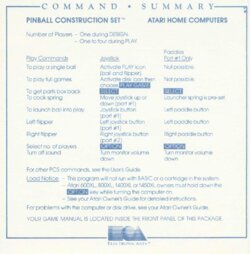 Command Summary - Version One