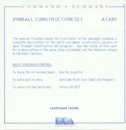 Command Summary - Version Two