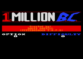 Voyage through Time - 1 Million BC atari screenshot