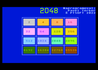 2048 atari screenshot
