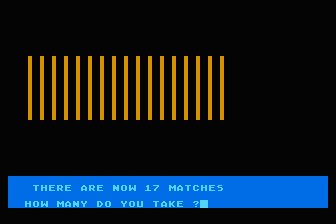 23 Matches atari screenshot