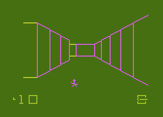 3-D Maze atari screenshot