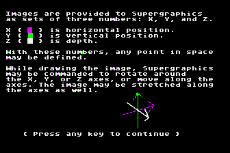 3-D Supergraphics atari screenshot