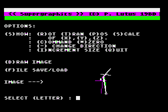 3-D Supergraphics atari screenshot