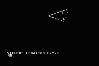 3-Dimensional Computer Graphics atari screenshot