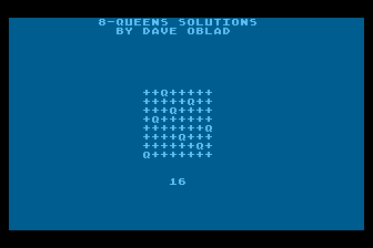 8-Queens Solutions — screenshot 1