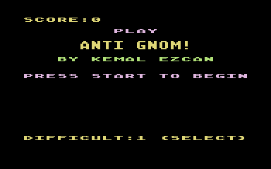 Anti Gnom atari screenshot