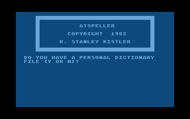 AtSpeller — screenshot 1