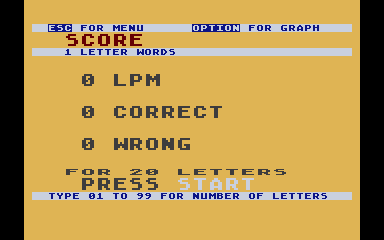 Advanced Fingerspelling atari screenshot