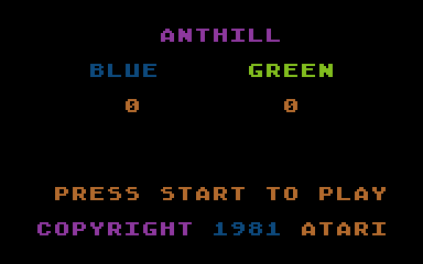 Anthill atari screenshot