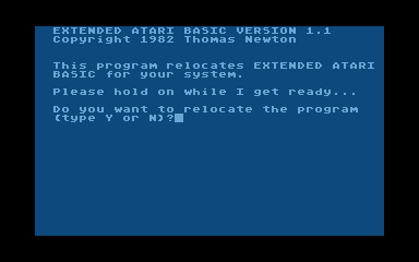 BASIC/XA — screenshot 1