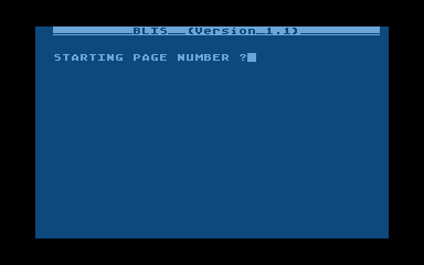 BLIS atari screenshot