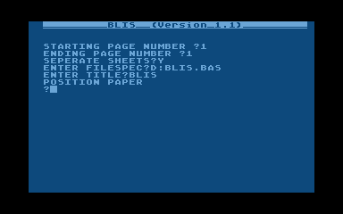 BLIS atari screenshot