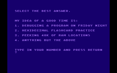 Comedy Diskette atari screenshot