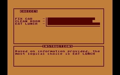 Decision Maker atari screenshot
