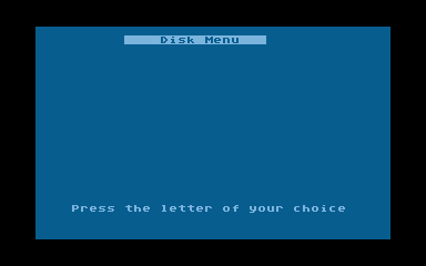 Diskmenu — screenshot 1