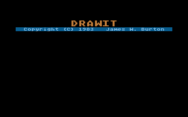 Drawit atari screenshot