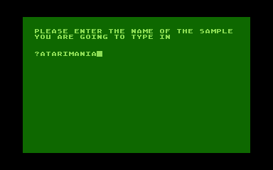 FOG Index atari screenshot