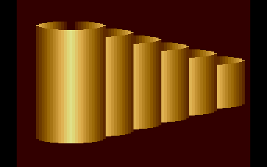 GTIA Demonstration Diskette — screenshot 1