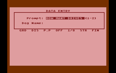 Going to the Dogs! atari screenshot