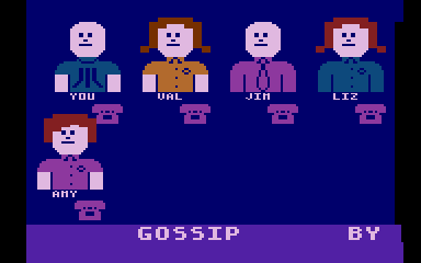 Gossip atari screenshot