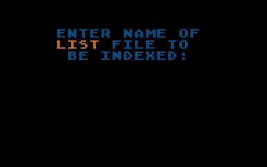 Microsoft BASIC Cross-Reference Utility atari screenshot