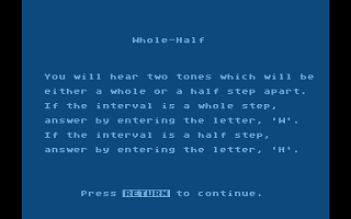 Music III - Scales and Chords atari screenshot