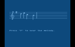 Music II - Rhythm and Pitch atari screenshot