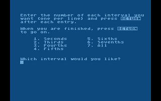 Music II - Rhythm and Pitch atari screenshot