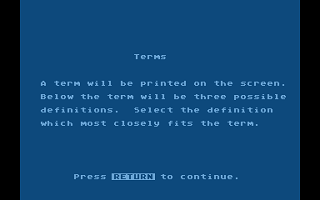 Music I - Terms and Notations atari screenshot