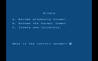 Music I - Terms and Notations atari screenshot