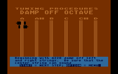Piano Tuner atari screenshot