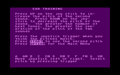 Piano Tuner atari screenshot