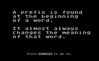 Prefixes atari screenshot