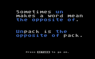 Prefixes atari screenshot