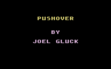 Pushover atari screenshot