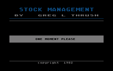 Stock Management — screenshot 1