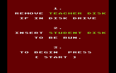 Three R Math Classroom Kit atari screenshot