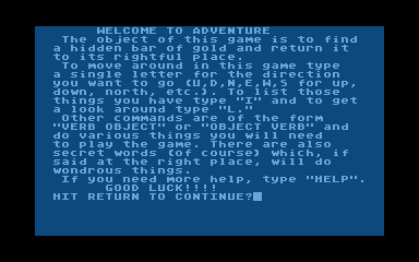 Wizard's Gold atari screenshot