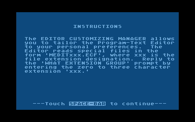 Word Processing Diskette atari screenshot