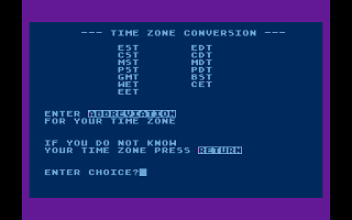 Astrology atari screenshot