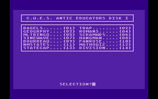 C.U.E.S. Edpack #1 atari screenshot