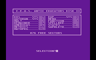 C.U.E.S. Edpack #2 atari screenshot