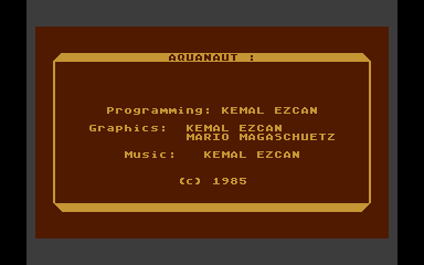 Aquanaut atari screenshot